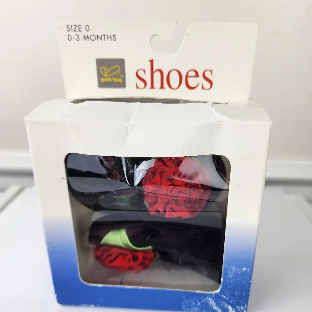 Gold Bug Baby Shoes Size 0-3 Months NIB